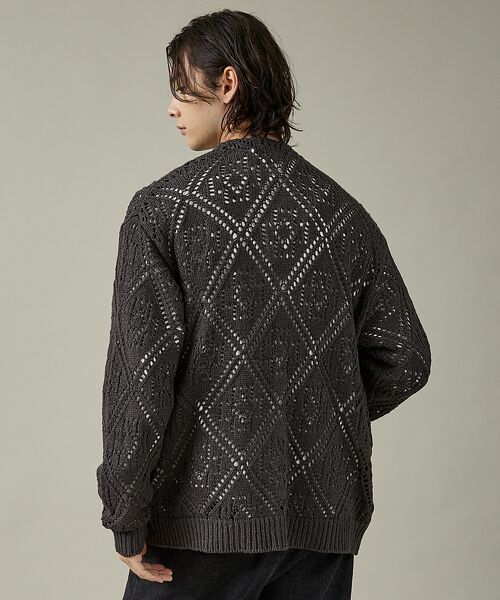 ABAHOUSE / アバハウス カーディガン・ボレロ | 【PENDLETON/ペンドルトン】Lace Stitch Cardigan/カ | 詳細12