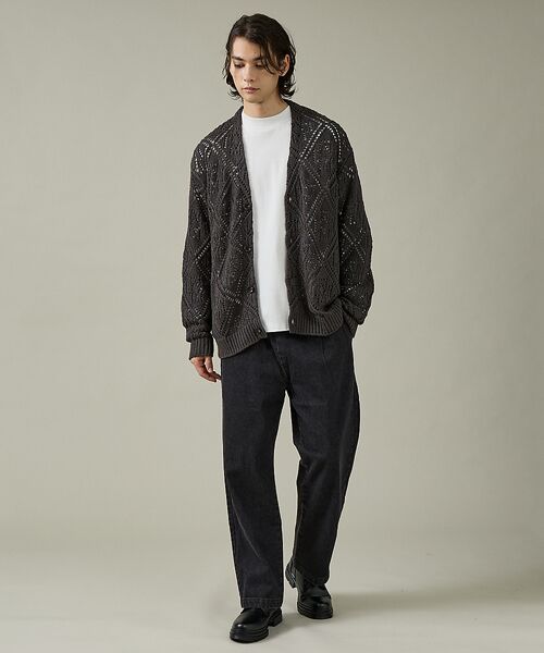 ABAHOUSE / アバハウス カーディガン・ボレロ | 【PENDLETON/ペンドルトン】Lace Stitch Cardigan/カ | 詳細14