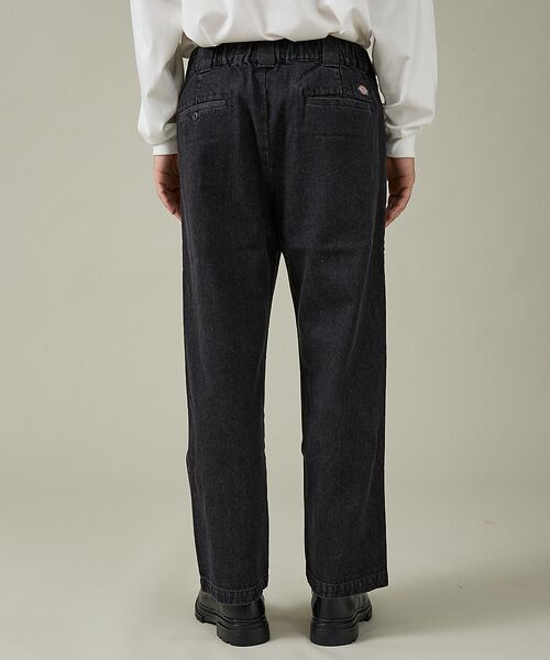 ABAHOUSE / アバハウス パンツ | 【DICKIES / ディッキーズ】TCツイル/デニム ワイドストレートパンツ（ | 詳細14