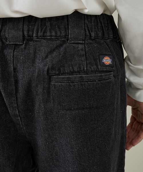 ABAHOUSE / アバハウス パンツ | 【DICKIES / ディッキーズ】TCツイル/デニム ワイドストレートパンツ（ | 詳細15