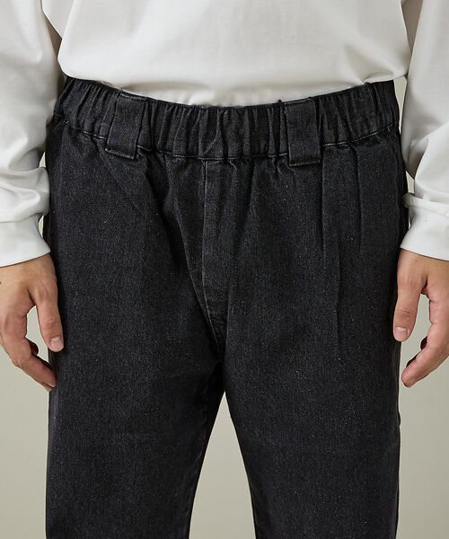 ABAHOUSE / アバハウス パンツ | 【DICKIES / ディッキーズ】TCツイル/デニム ワイドストレートパンツ（ | 詳細16