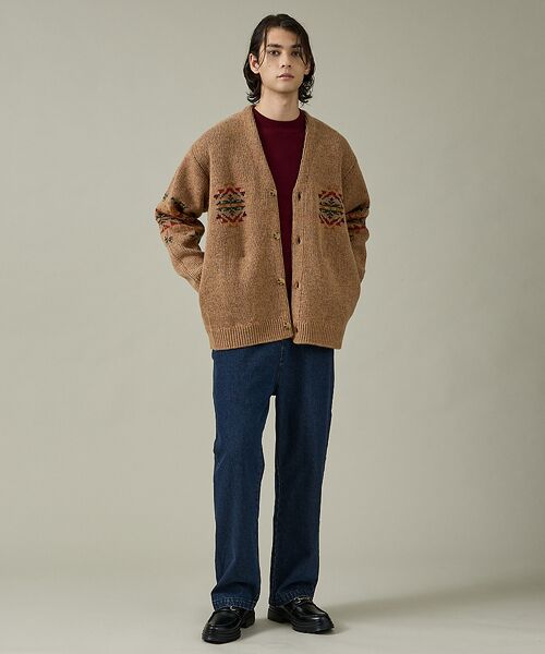 ABAHOUSE / アバハウス パンツ | 【DICKIES / ディッキーズ】TCツイル/デニム ワイドストレートパンツ（ | 詳細20