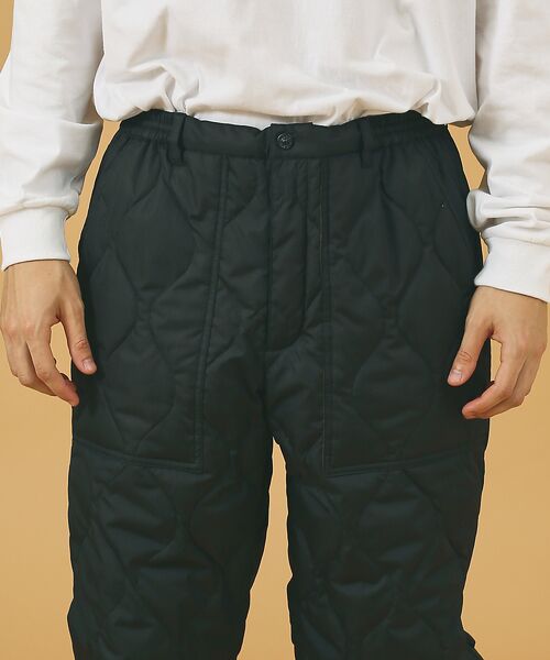 ABAHOUSE / アバハウス パンツ | 【TAION / タイオン 】MILITARY LINE ダウンパンツ-131M | 詳細5