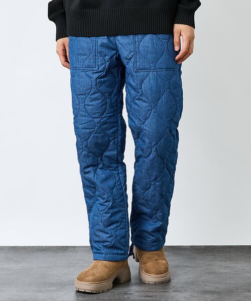 ABAHOUSE / アバハウス パンツ | 【TAION / タイオン 】MILITARY LINE ダウンパンツ-131M | 詳細18