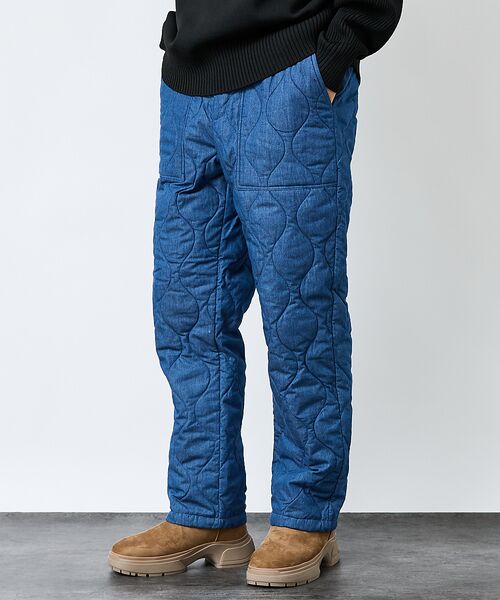ABAHOUSE/アバハウス 【TAION / タイオン 】MILITARY LINE ダウンパンツ-131M ブルー系その他1 L ABAHOUSE/アバハウス 【TAION / タイオン 】MILITARY LINE ダウンパンツ-131M ブルー系その他1 L