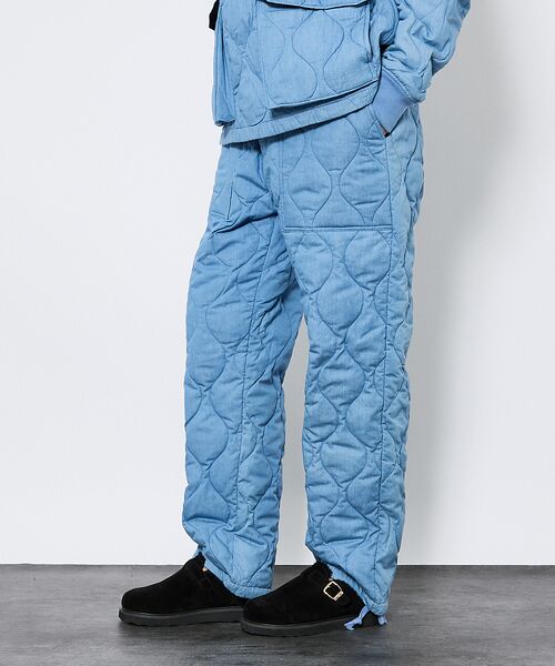 ABAHOUSE / アバハウス パンツ | 【TAION / タイオン 】MILITARY LINE ダウンパンツ-131M | 詳細21
