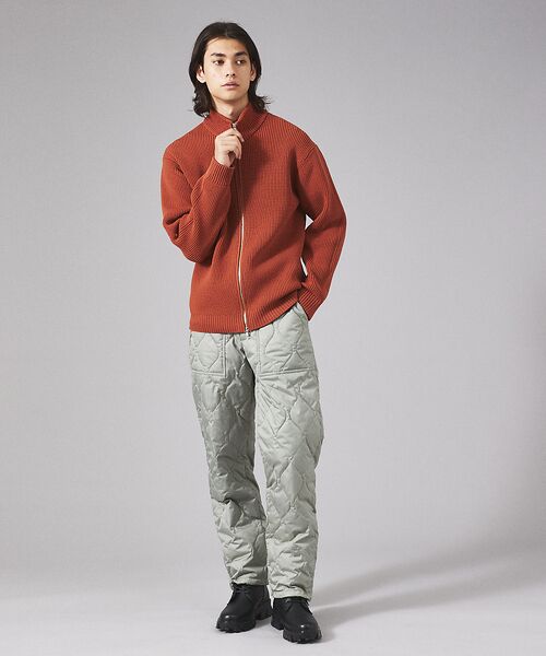 ABAHOUSE / アバハウス パンツ | 【TAION / タイオン 】MILITARY LINE ダウンパンツ-131M | 詳細23