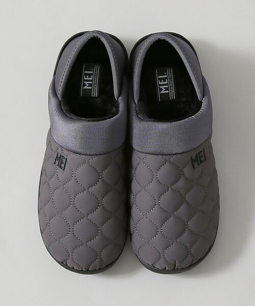 ABAHOUSE / アバハウス シューズ | 【MEI / メイ】ロゴ刺繍 内起毛 ウォーム キルティング ワンマイル サンダ | 詳細15