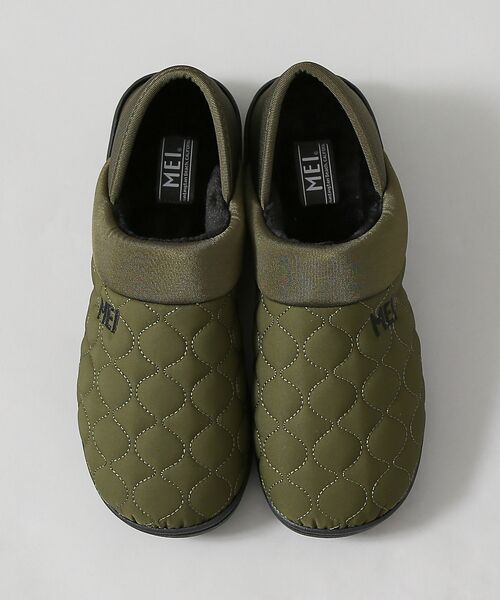 ABAHOUSE / アバハウス シューズ | 【MEI / メイ】ロゴ刺繍 内起毛 ウォーム キルティング ワンマイル サンダ | 詳細23