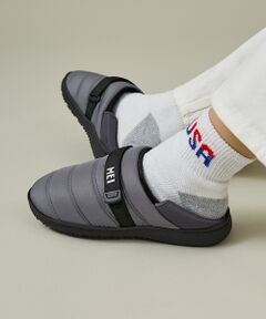 ABAHOUSE / アバハウス シューズ | 【MEI / メイ】フロントベルト 内起毛 ウォーム キルティング ワンマイル