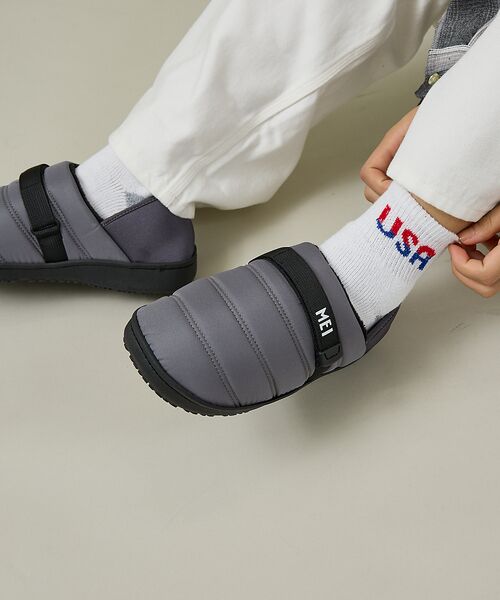 ABAHOUSE / アバハウス シューズ | 【MEI / メイ】フロントベルト 内起毛 ウォーム キルティング ワンマイル | 詳細18