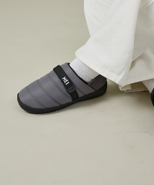 ABAHOUSE / アバハウス シューズ | 【MEI / メイ】フロントベルト 内起毛 ウォーム キルティング ワンマイル | 詳細19