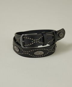 ABAHOUSE / アバハウス ベルト・サスペンダー | Concho Studded Belt / コンチョ スタッズ ベルト/ヴィンテ