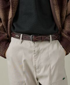 ABAHOUSE / アバハウス ベルト・サスペンダー | Concho Studded Belt / コンチョ スタッズ ベルト/ヴィンテ