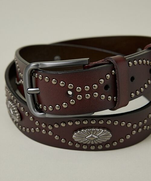 ABAHOUSE / アバハウス ベルト・サスペンダー | Concho Studded Belt / コンチョ スタッズ ベルト/ヴィンテ | 詳細10