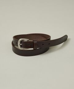 ABAHOUSE / アバハウス ベルト・サスペンダー | Genuine Aniline Leather Belt / ジェニュイン アニ