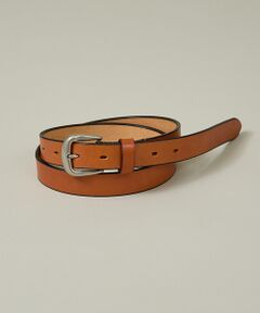 ABAHOUSE / アバハウス ベルト・サスペンダー | Genuine Aniline Leather Belt / ジェニュイン アニ