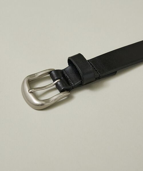 ABAHOUSE / アバハウス ベルト・サスペンダー | Genuine Aniline Leather Belt / ジェニュイン アニ | 詳細2