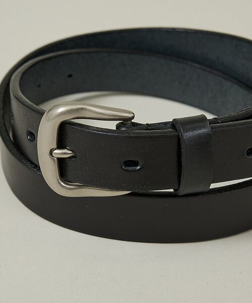 ABAHOUSE / アバハウス ベルト・サスペンダー | Genuine Aniline Leather Belt / ジェニュイン アニ | 詳細3