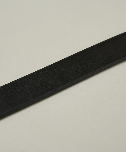 ABAHOUSE / アバハウス ベルト・サスペンダー | Genuine Aniline Leather Belt / ジェニュイン アニ | 詳細5
