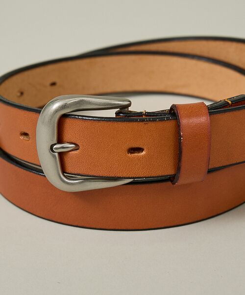 ABAHOUSE / アバハウス ベルト・サスペンダー | Genuine Aniline Leather Belt / ジェニュイン アニ | 詳細11