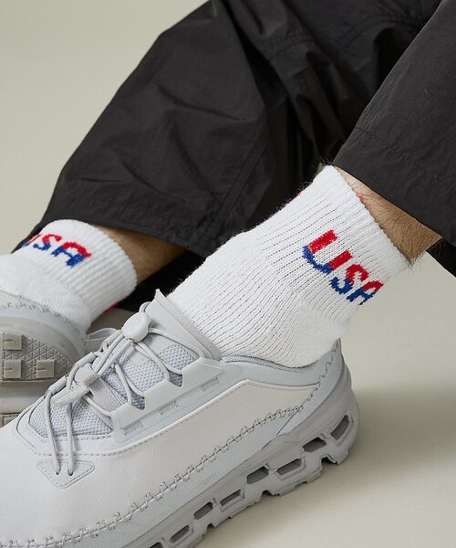 ABAHOUSE / アバハウス ソックス | 【RAILROAD SOCK /レイルロードソック】 TEAM USAクォーター | 詳細2