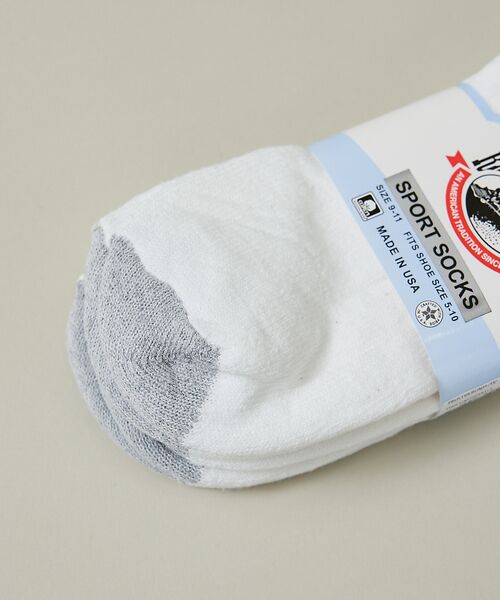 ABAHOUSE / アバハウス ソックス | 【RAILROAD SOCK /レイルロードソック】 TEAM USAクォーター | 詳細8