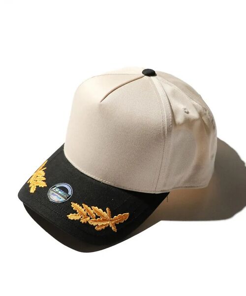 ABAHOUSE / アバハウス ハット | 【KBETHOS / ケーベトス】GOLD LEAF EMBROIDERY 5P | 詳細1