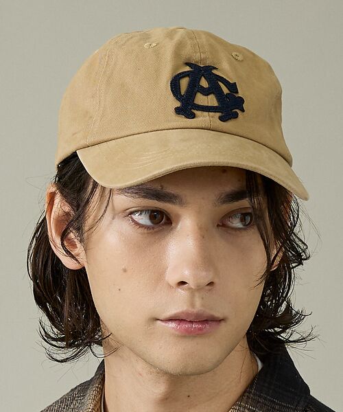 ABAHOUSE/アバハウス Chicago American Giants COTTON BALL CAP ベージュ F ABAHOUSE/アバハウス Chicago American Giants COTTON BALL CAP ベージュ F