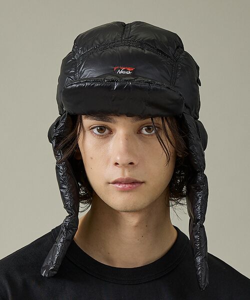 ABAHOUSE/アバハウス 【NANGA/ナンガ】MOUNTAIN LODGE DOWN EAR FLAP ブラック F ABAHOUSE/アバハウス 【NANGA/ナンガ】MOUNTAIN LODGE DOWN EAR FLAP ブラック F