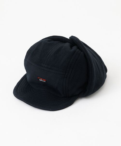 ABAHOUSE/アバハウス 【NANGA/ナンガ】POLARTEC EAR FLAP CAP/イヤーフラップ ブラック F ABAHOUSE/アバハウス 【NANGA/ナンガ】POLARTEC EAR FLAP CAP/イヤーフラップ ブラック F