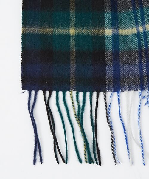 ABAHOUSE / アバハウス マフラー・ショール・スヌード・ストール | 【TWEEDMILL/ツイードミル】大判チェック柄ストール/ユニセックス | 詳細14