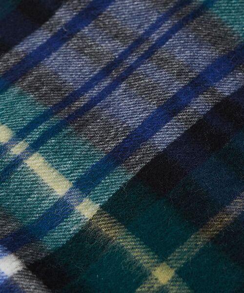 ABAHOUSE / アバハウス マフラー・ショール・スヌード・ストール | 【TWEEDMILL/ツイードミル】大判チェック柄ストール/ユニセックス | 詳細10
