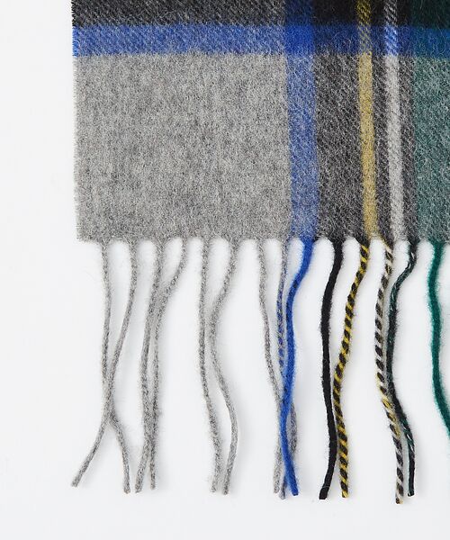 ABAHOUSE / アバハウス マフラー・ショール・スヌード・ストール | 【TWEEDMILL/ツイードミル】大判チェック柄ストール/ユニセックス | 詳細20