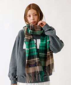 ABAHOUSE / アバハウス マフラー・ショール・スヌード・ストール | 【TWEEDMILL / ツイードミル】Lambswool Scarf  / ラ
