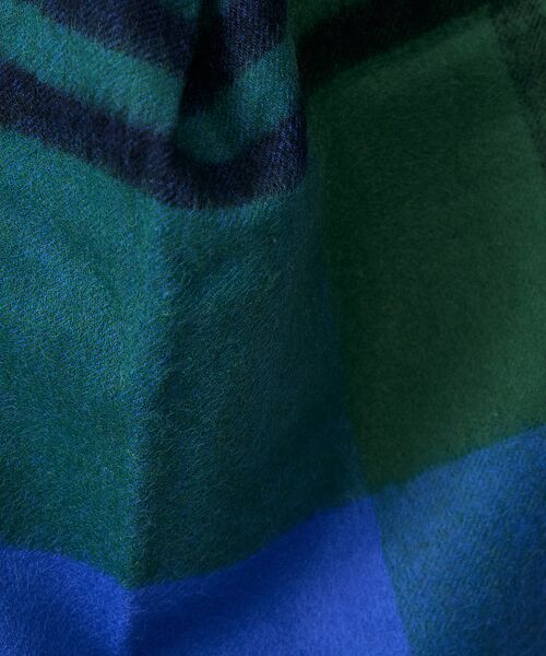 ABAHOUSE / アバハウス マフラー・ショール・スヌード・ストール | 【TWEEDMILL/ツイードミル】大判チェック柄ストール/ユニセックス/Lar | 詳細16