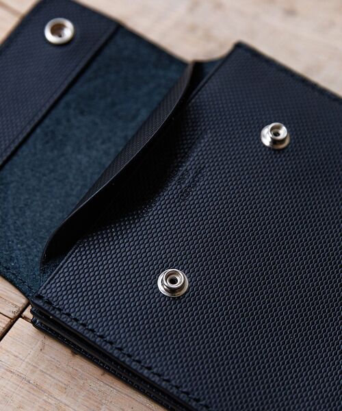 ABAHOUSE / アバハウス 財布・コインケース・マネークリップ | 【Creed/クリード】LEATHER SHORT WALLET / レザーショ | 詳細8