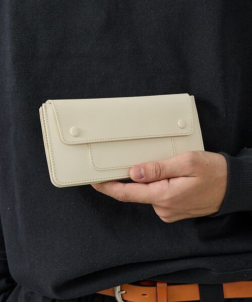 ABAHOUSE / アバハウス 財布・コインケース・マネークリップ | 【Creed/クリード】LEATHER LONG WALLET / レザー長財布 | 詳細4