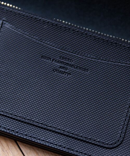 ABAHOUSE / アバハウス 財布・コインケース・マネークリップ | 【Creed/クリード】LEATHER LONG WALLET / レザー長財布 | 詳細13