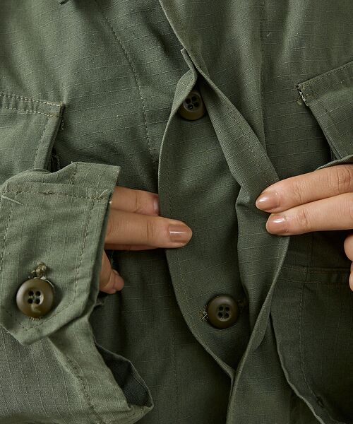 ABAHOUSE / アバハウス シャツ・ブラウス | 【U.S MILITARY】 JUNGLE FATIGUE JACKET COM | 詳細14