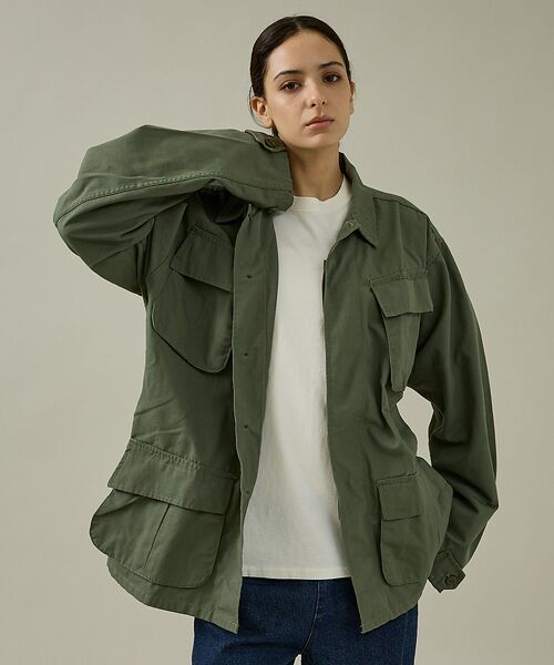 ABAHOUSE/アバハウス 【U.S MILITARY】 JUNGLE FATIGUE JACKET COM グリーン系その他1 XL ABAHOUSE/アバハウス 【U.S MILITARY】 JUNGLE FATIGUE JACKET COM グリーン系その他1 XL