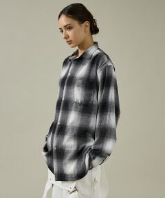 ABAHOUSE / アバハウス シャツ・ブラウス | 【TOWNCRAFT 】60‘SLOOP COLLAR NEL OMBRE SH