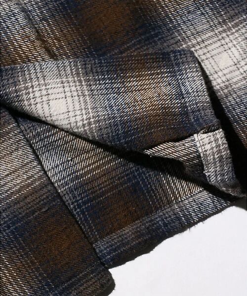 ABAHOUSE / アバハウス シャツ・ブラウス | 【TOWNCRAFT 】60‘SLOOP COLLAR NEL OMBRE SH | 詳細26