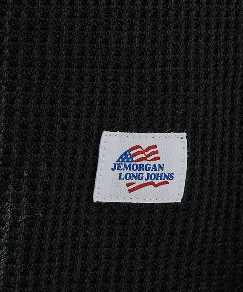 ABAHOUSE / アバハウス Tシャツ | 【JEMORGAN/ジェーイーモーガン】CVCワッフル ラグラン裾ラウンドL S | 詳細9