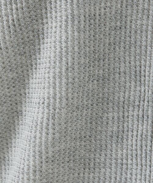 ABAHOUSE / アバハウス Tシャツ | 【JEMORGAN/ジェーイーモーガン】CVCワッフル ラグラン裾ラウンドL S | 詳細15