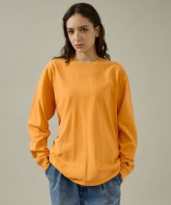 ABAHOUSE / アバハウス Tシャツ | 【JEMORGAN / ジェーイーモーガン】ピグメント染めクルーL/S-T/ロン