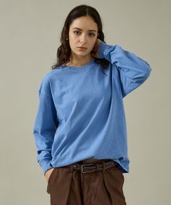 ABAHOUSE / アバハウス Tシャツ | 【JEMORGAN / ジェーイーモーガン】ピグメント染めクルーL/S-T/ロン