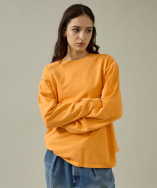 ABAHOUSE / アバハウス Tシャツ | 【JEMORGAN / ジェーイーモーガン】ピグメント染めクルーL/S-T/ロン | 詳細7