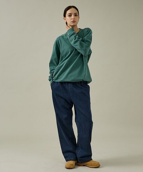 ABAHOUSE / アバハウス Tシャツ | 【JEMORGAN / ジェーイーモーガン】ピグメント染めクルーL/S-T/ロン | 詳細12