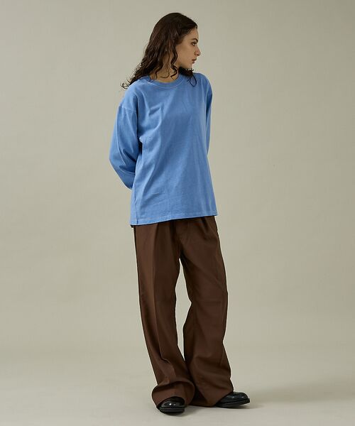 ABAHOUSE / アバハウス Tシャツ | 【JEMORGAN / ジェーイーモーガン】ピグメント染めクルーL/S-T/ロン | 詳細15